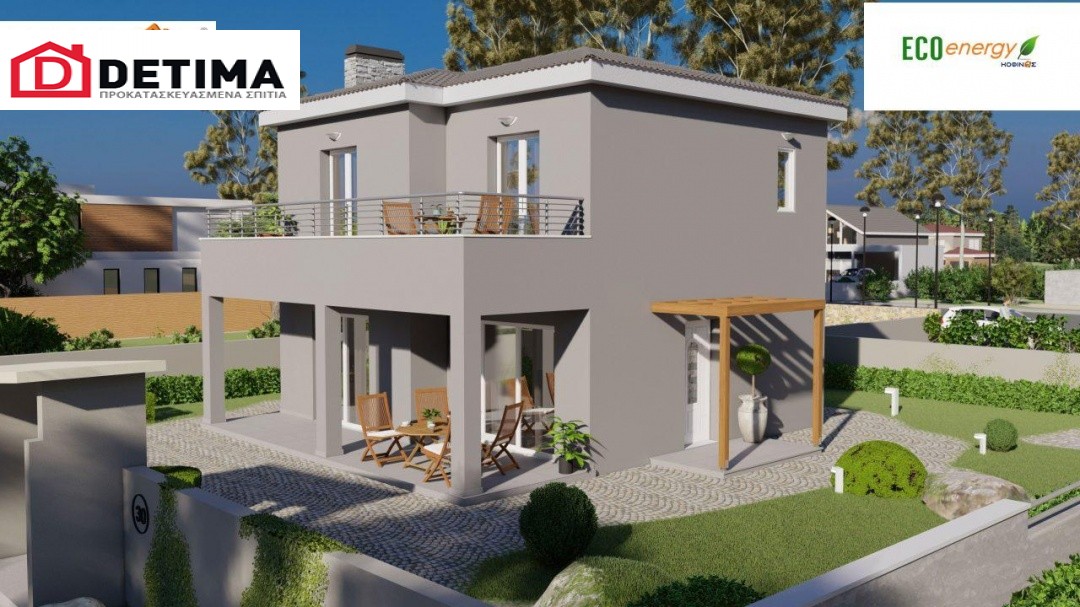 Διώροφη Κατοικία D-115, Συνολικής Επιφάνειας 115.58 τ.μ.