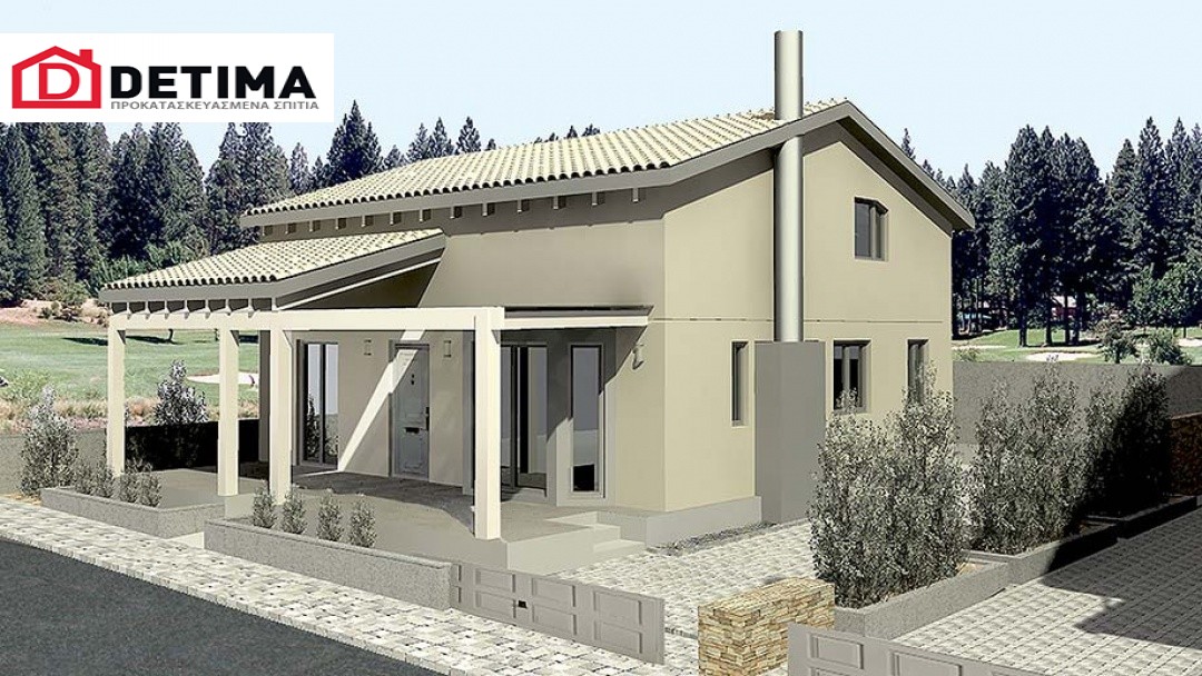 Ισόγεια Κατοικία με Σοφίτα IS-140, συνολικής επιφάνειας 140,30 τ.μ.