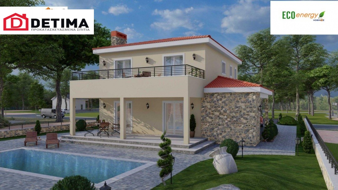 Διώροφη Κατοικία D-179a, Συνολικής Επιφάνειας 179.38 τ.μ.