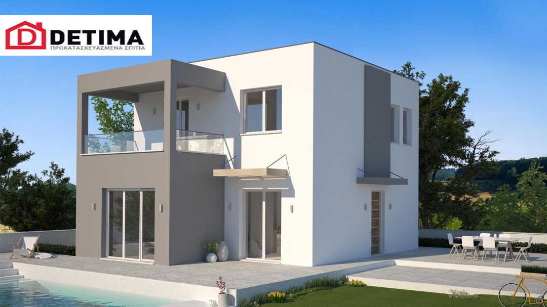 Διώροφη Κατοικία KD1-125, συνολικής επιφάνειας 125,84 τ.μ.