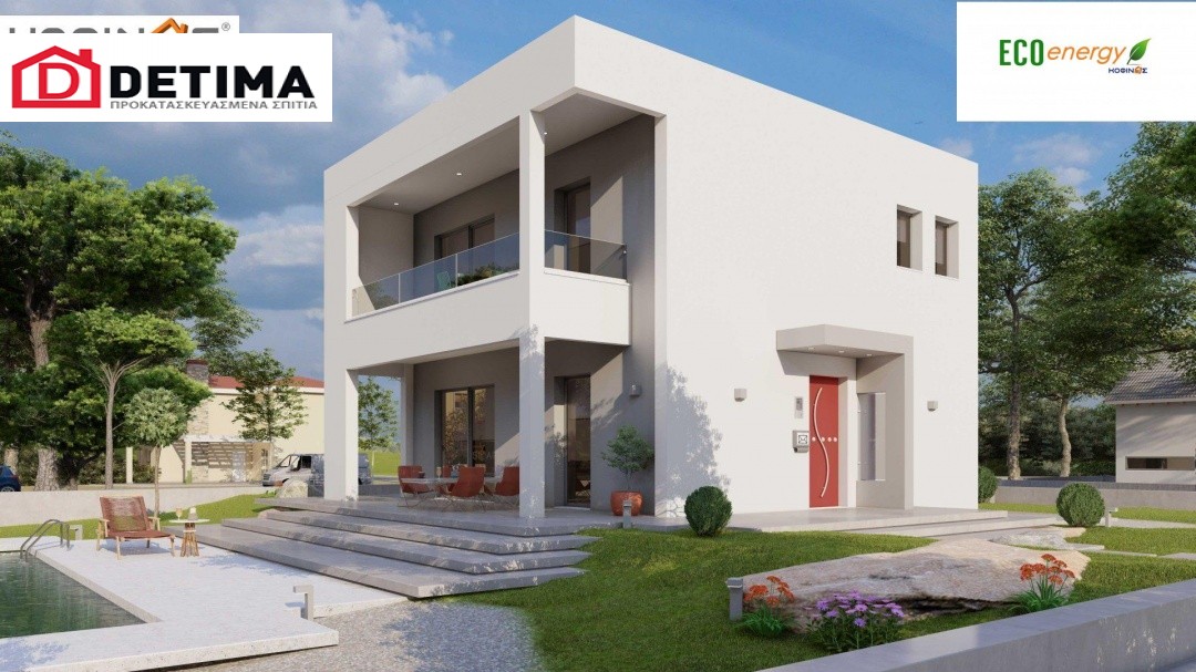 Διώροφη Κατοικία D-134, Συνολικής Επιφάνειας 134.26 τ.μ.