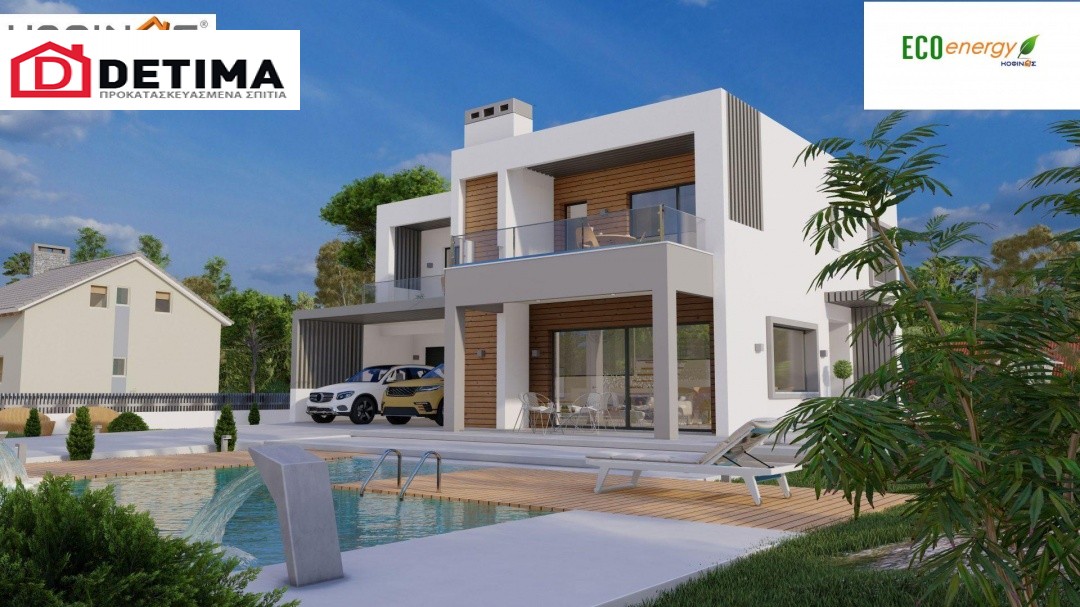 Διώροφη Κατοικία D-183, Συνολικής Επιφάνειας 183,77 τ.μ.