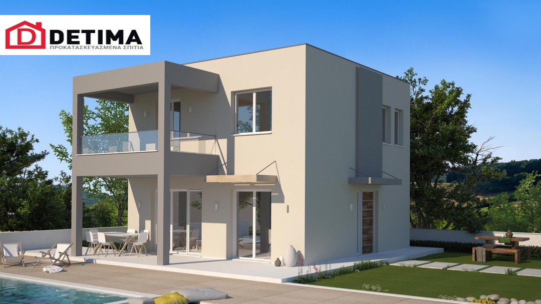Διώροφη Κατοικία KD1-115, συνολικής επιφάνειας 115,52 τ.μ.