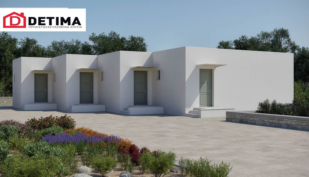 Συγκρότημα Κατοικιών E-25a, συνολικής επιφάνειας 4 x 25,85 = 103.40 τ.μ.