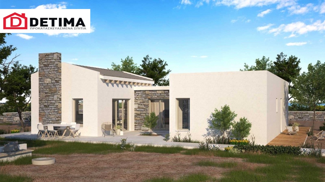 Ισόγεια Κατοικία Ι-123, συνολικής επιφάνειας 123,48 τ.μ.