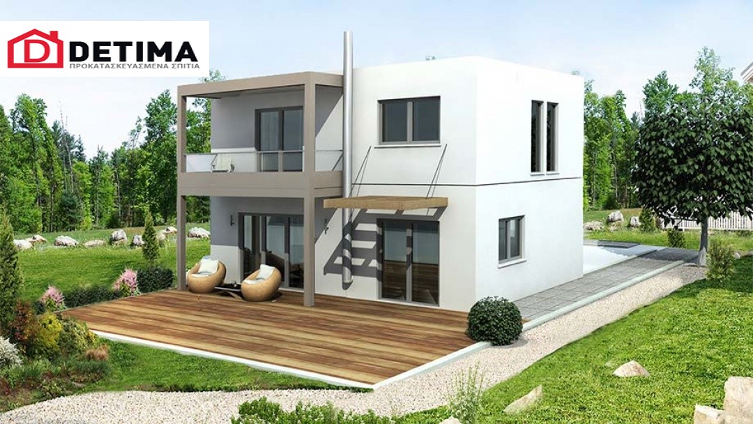 Διώροφη Κατοικία D-131, συνολικής επιφάνειας 131,10 τ.μ.